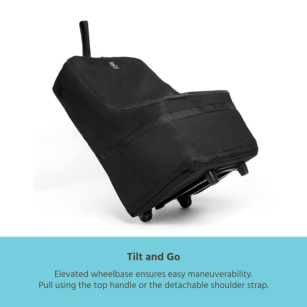 Wheelie Car Seat Bag - Travel Bag for Airplane, Fits Most Baby & Infant Car Seats, Boosters, & Carriers, Airport
