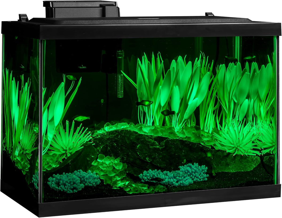 Color Complete 20 Gallon Fish Tank Kit for Freshwater, Saltwater Fish