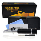 0-10% Brix Refractometer with ATC Low-Concentrated Sugar Content Solutions Accuracy 0.1% Maple Sap Cutting Liquid CNC
