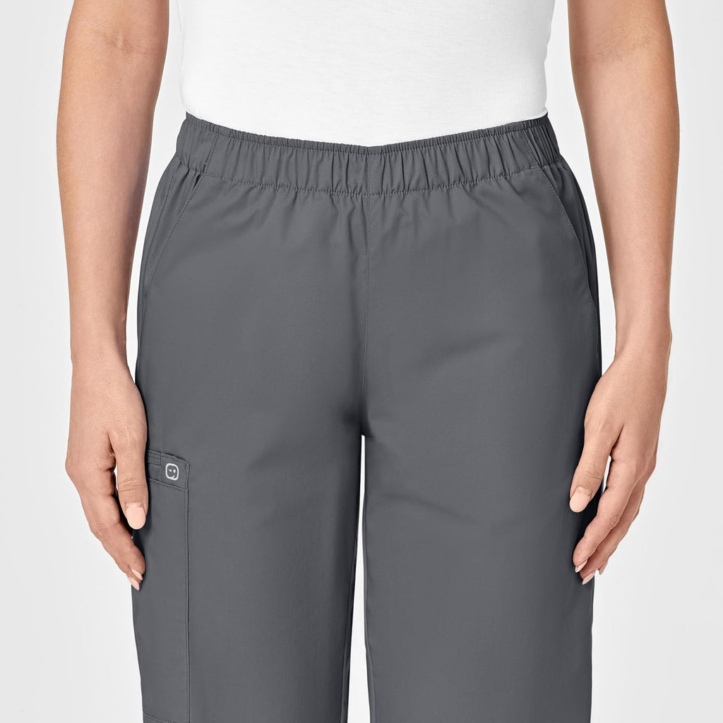 WonderWORK Scrubs for Women, Pullon Cargo Scrub Pants