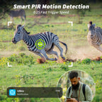 Cellular Trail Camera, No WiFi Needed, Solar Powered