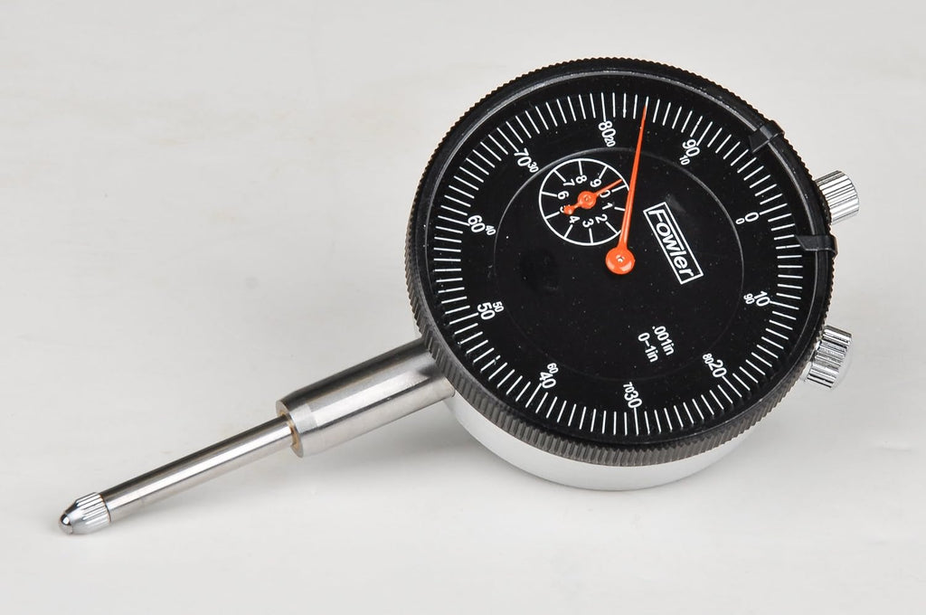 Fowler 52-520-109-0, Adg Dial Indicator With 0-1" Measuring Range (Black)