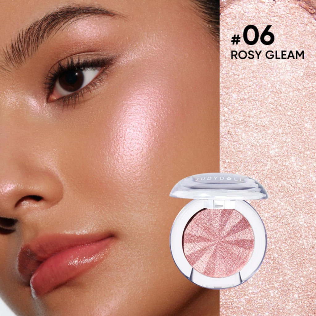 GLOW MAGNIFY HIGHLIGHTER, Ultra Fine Moist Texture, Multi-Use Face Highlighter for Cheekbones, Nose, Eyes