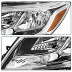 Halogen Headlights Assembly Fit for 2013-2016 Nissan Pathfinder