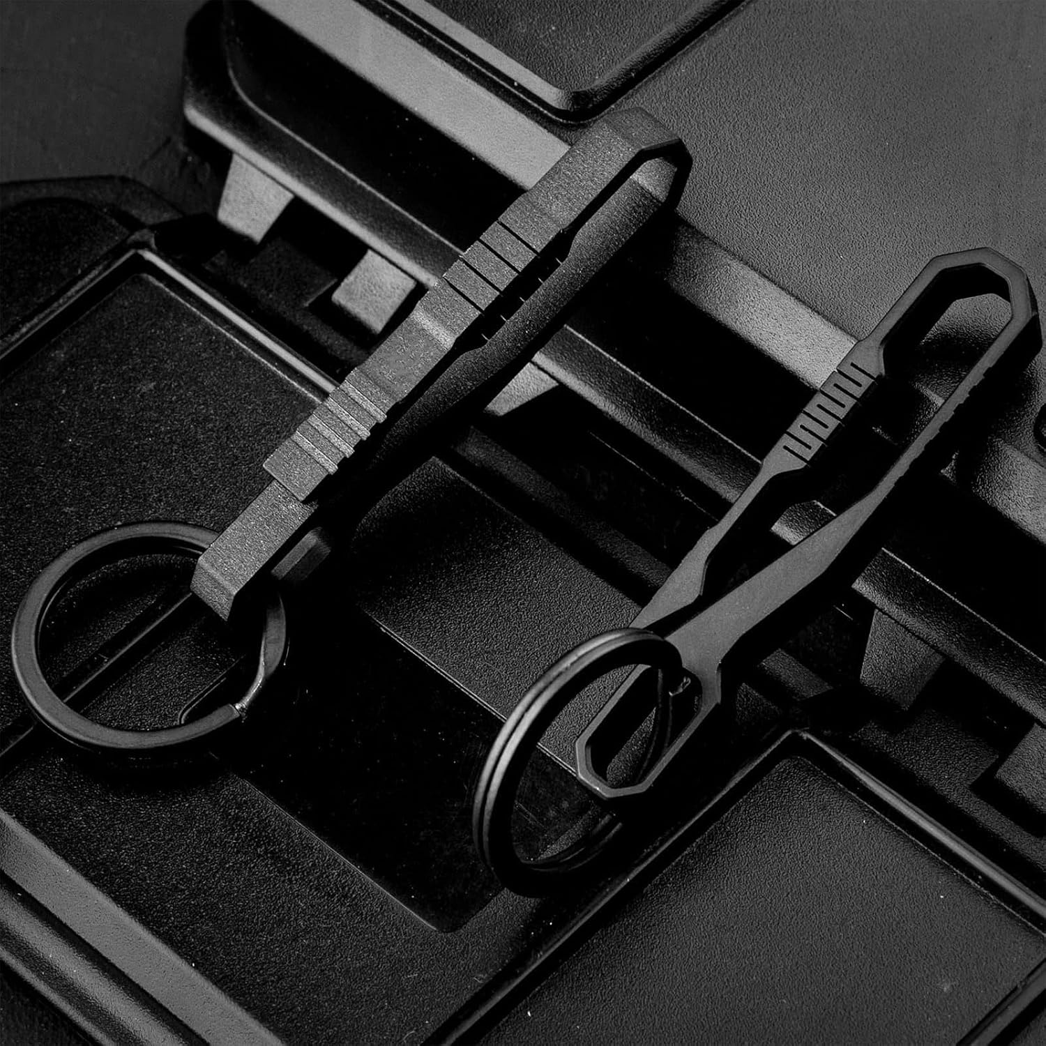 Titanium Keychain Pocket Clip, EDC Belt Key Holder