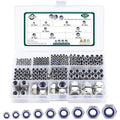 Metric Lock Nut Assortment Kit, 530PCS Nylon Insert Lock Nuts Set