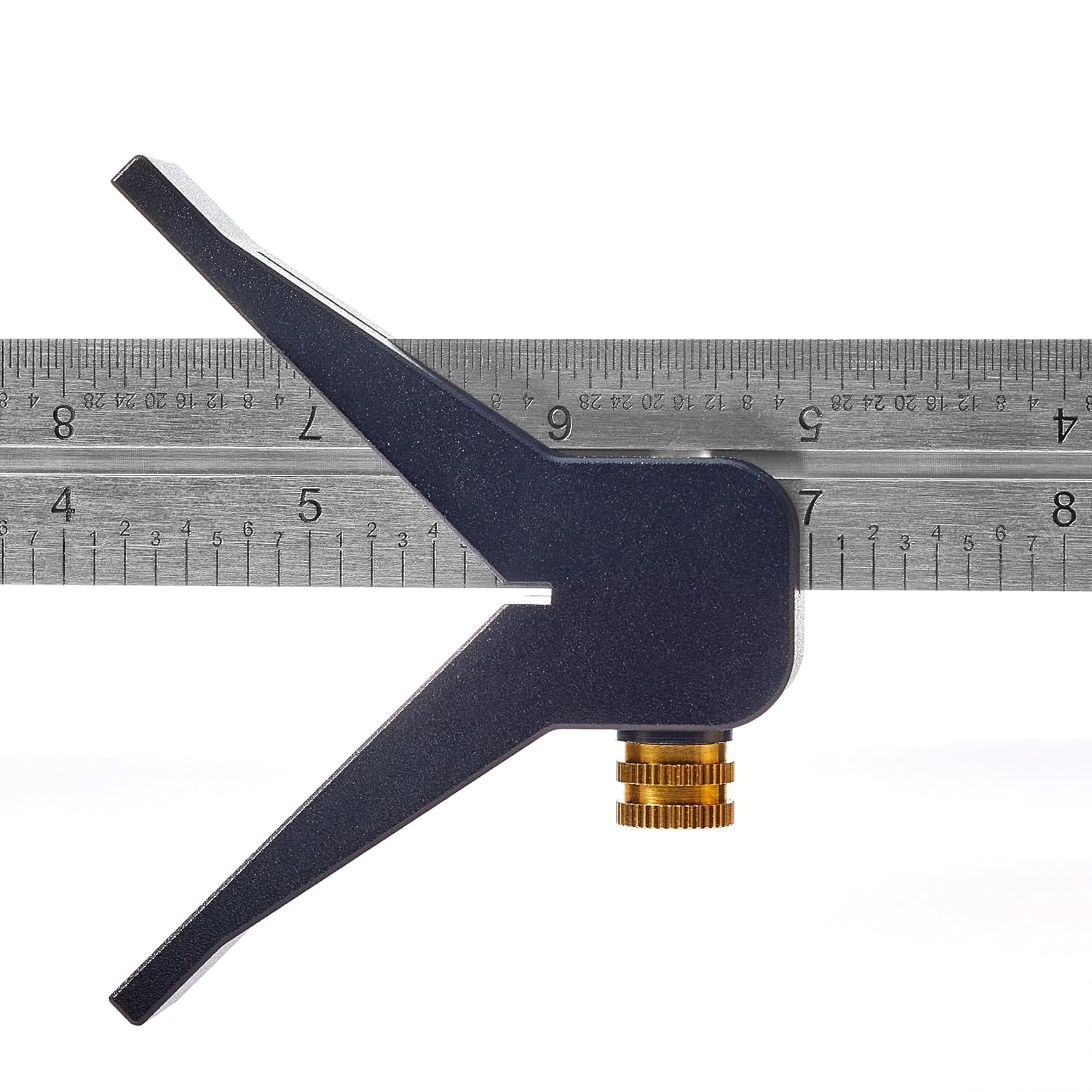 MG-S279-4R Aluminum Combination Square - Square, Ruler, Protractor, and Centering Gauge All-in-One Measurement