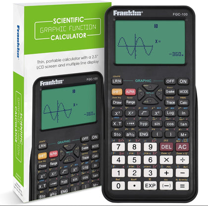 Scientific Graphing Calculator with 3 Operating Modes - Scientific Calculator Includes 20 Built-in graphs - Ideal for