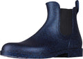 Women's Ankle Rain Boots Waterproof Chelsea Boots | Stylish Matte Finish, Easy On&Off, Non Slip, Ideal for Rainy Commute