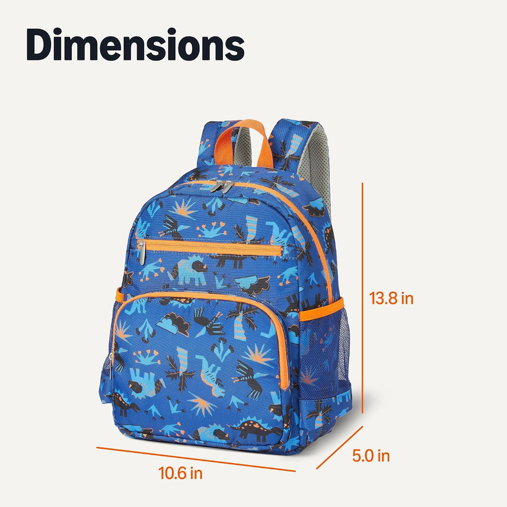 Kids School Backpack with Multiple Storage Pockets - Durable Tear-Resistant Day-pack for Books and
