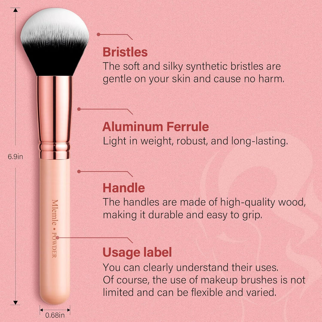 Makeup Brushes Set, Mlemle Professional 26 Pcs Makeup Kit, Include Powder Foundation Concealers Blush Eye shadows
