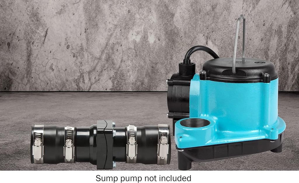 Little Giant CV-114/112, 1-14" and 1-1/2" ABS Sump Pump Check Valve