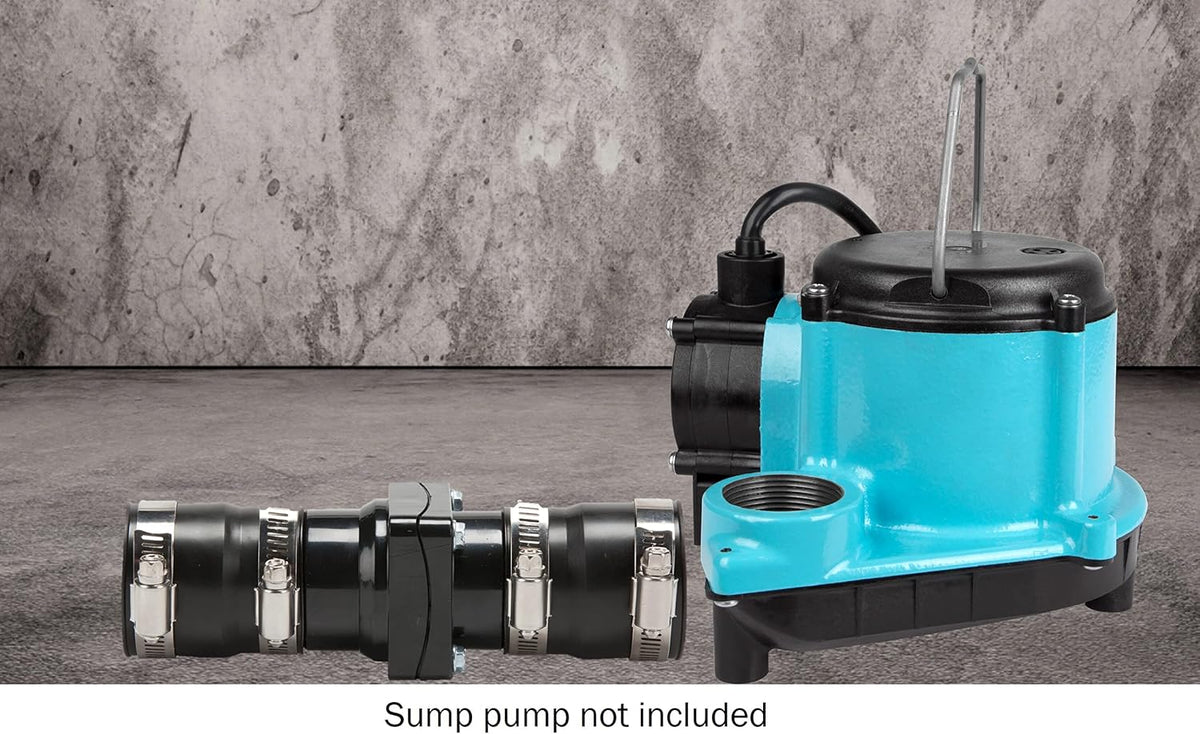 Little Giant CV-114/112, 1-14" and 1-1/2" ABS Sump Pump Check Valve