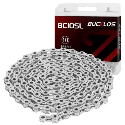 8/9/10/11/12 Speed Bike Chain for Shimano SRAM, Silver/Gold