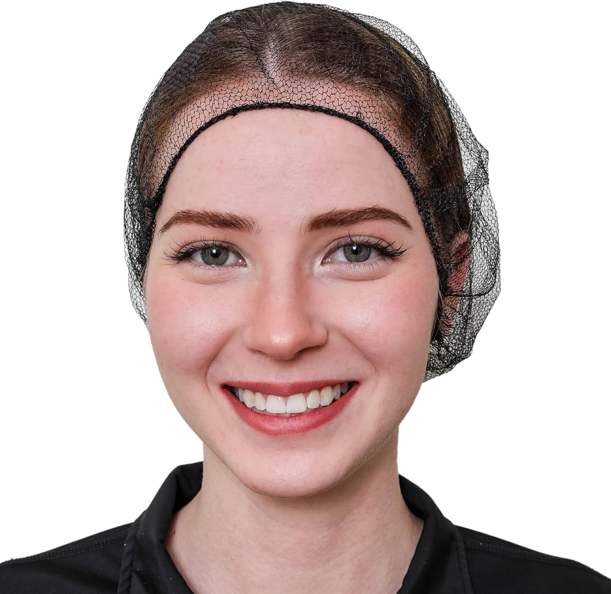 Disposable Honeycomb Nylon Hair Nets | Breathable | [BLACK | BLUE | BROWN | WHITE |18”|21”|24”|28”]