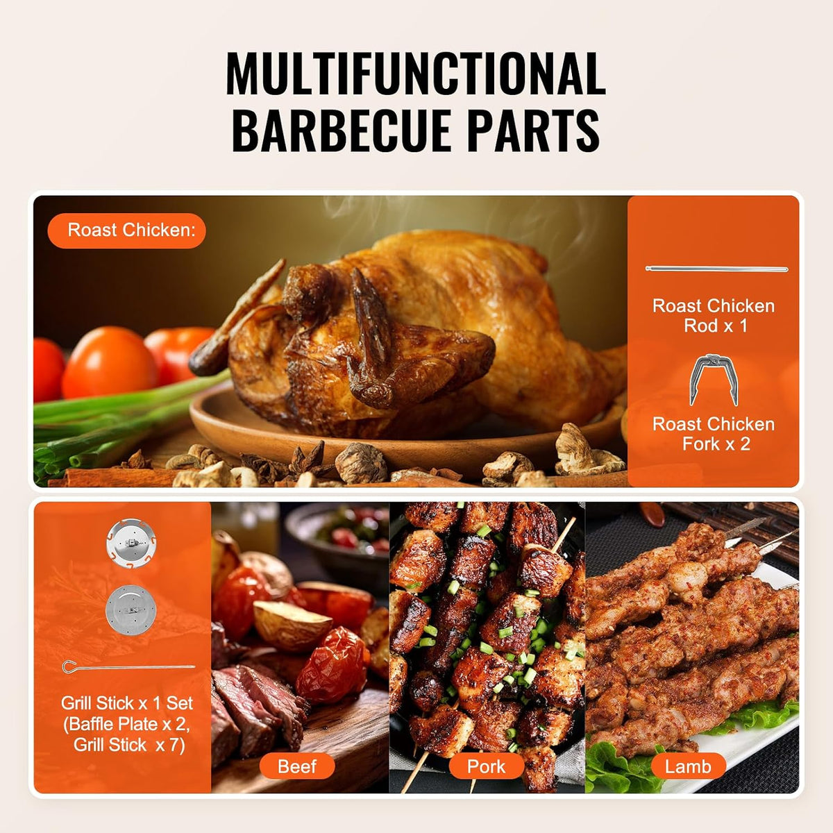 Shawarma Grill Machine, Vertical Chicken Shawarma Cooker Machine Countertop, Electric Stainless Steel Broiler Gyro