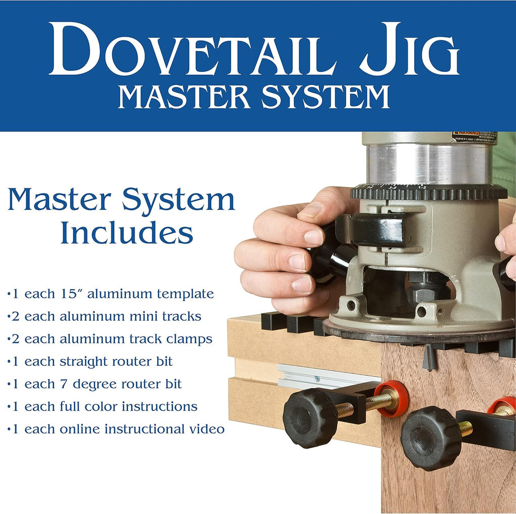 Dovetail Jig Master Deluxe System