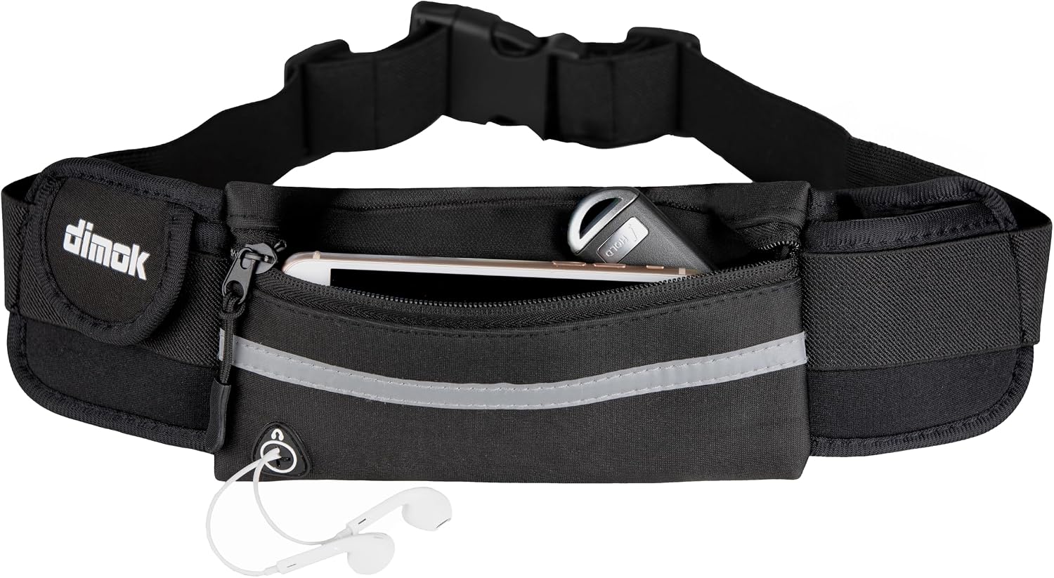 Running Belt Waist Pack - Water Resistant Runners Belt Fanny Pack for Hiking Fitness – Adjustable Running Pouch for