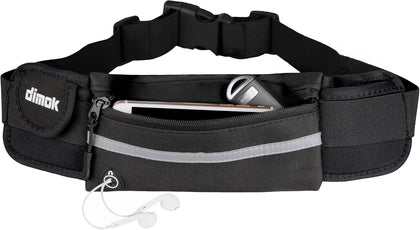 Running Belt Waist Pack - Water Resistant Runners Belt Fanny Pack for Hiking Fitness – Adjustable Running Pouch for