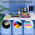 131X 131A Toner Cartridges 4 Pack Replacement for HP 131X 131A