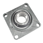 HQRP 2-Pack UCF211-32 Pillow Block Bearing 2-inch Bore, 4-Bolt Flange Mounted, Solid Base, Self-Alignment, Square