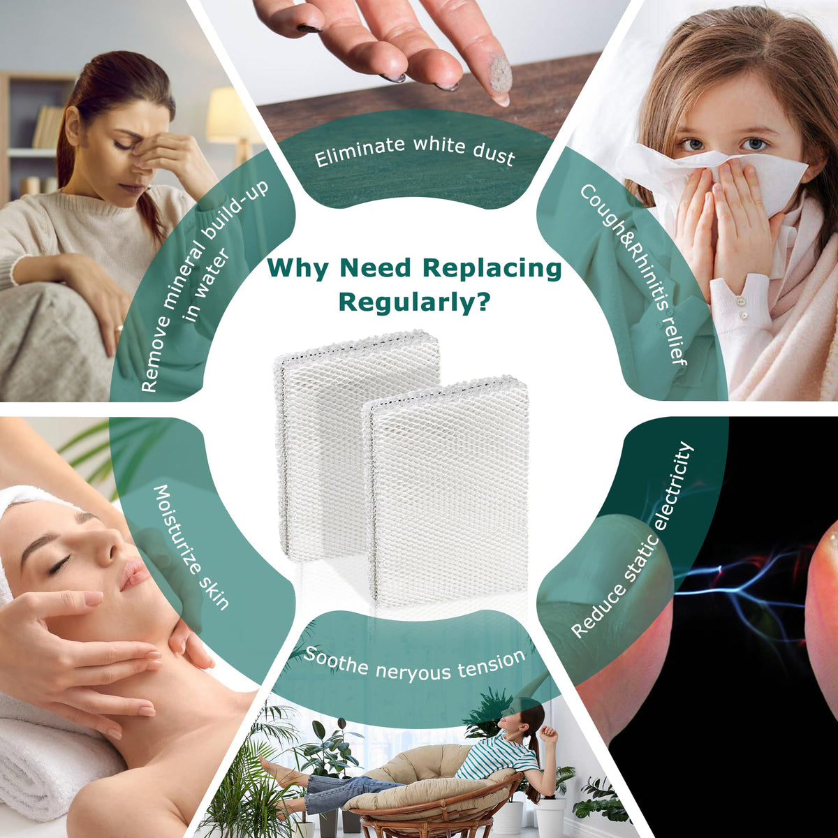 35 Water Panel Humidifier Filter for April.aire 300 350 600 700 760