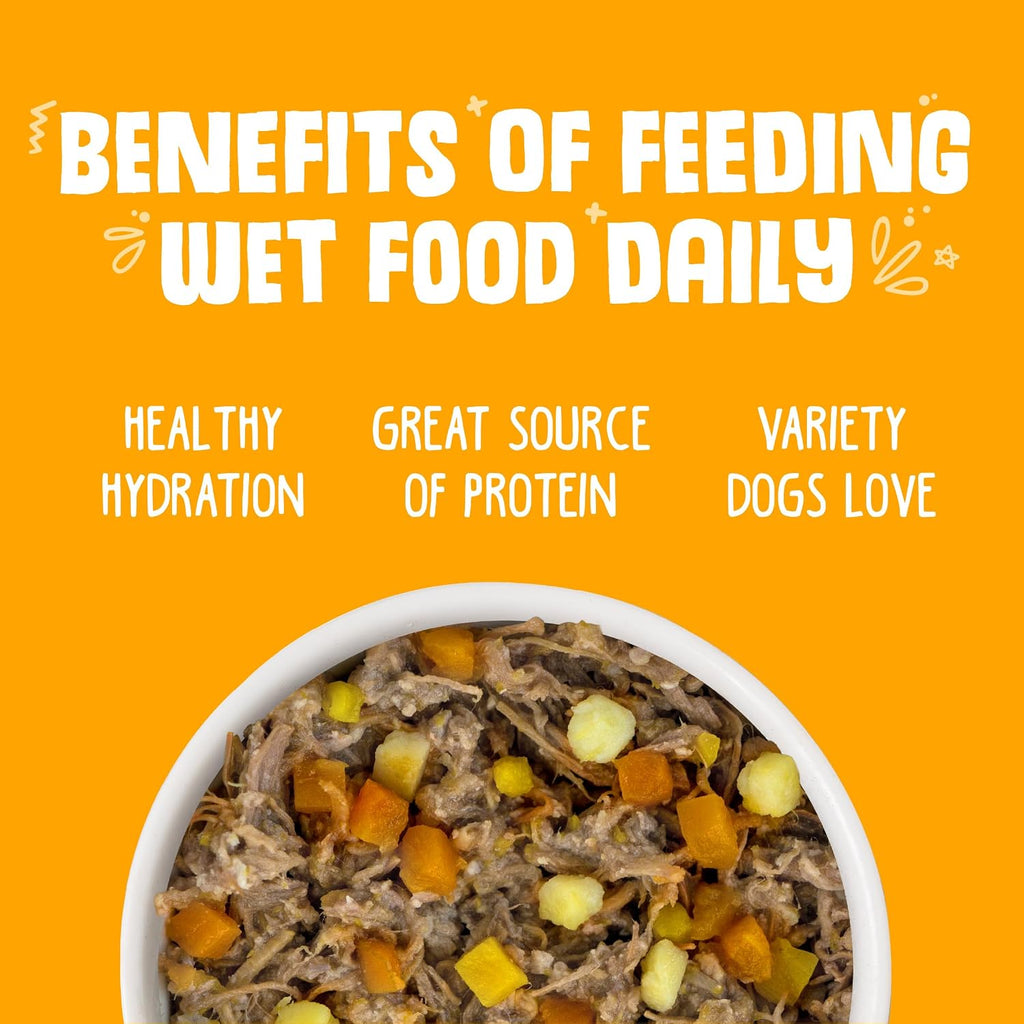 Classic Dog Food, Variety Pack, Baron's Batch, Wet Dog Food, 14oz Cans (Pack of 12)