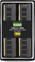 NEMIX RAM 16GB (2X8GB) DDR4 3200MHz PC4-25600 1Rx8 1.2V CL22 288-PIN ECC Unbuffered UDIMM KIT Compatible with DELL PowerEdge T350 Server