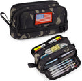 Tactical 4 Compartments Pencil Case for Boy, Large Pen Pouch Bag for School | Tactical Large Capacity Pen Box, 900D