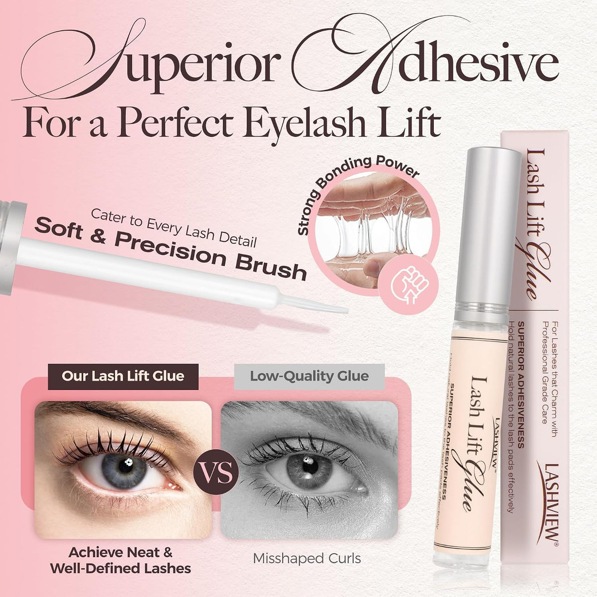 Lash Lift Kit, Eyelash Perm Kit, Professional Eyelash Curling Lash Extension Set,Lash Curling, Semi-Permanent Curling