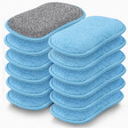 12 Pack Dish Sponges Kitchen, Non-Scratch Microfiber Sponges