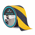 LifeGrip Yellow/Black Anti Slip Tape, 4" x60ft, Waterproof Outdoor Caution