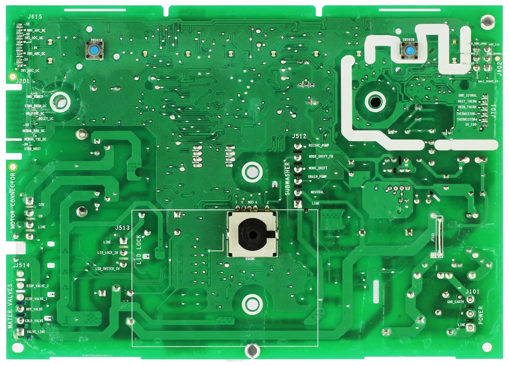 290D1914G201 WH22X31297 for GE Washer UI Control Interface Board
