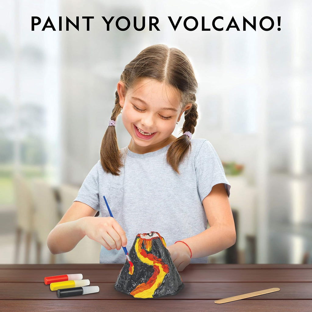 National Geographic Ultimate Volcano Science Kit for Kids Ages 8-12 | 3X More Eruptions, Pop Crystals with Exciting