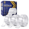 3-Pack Multipurpose Double-Sided Nano Gel Mounting Tape Rolls
