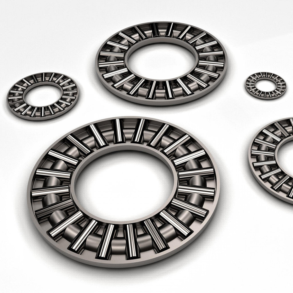 uxcell TC512 Thrust Needle Roller Bearings with Washers 5/16" Bore 3/4" OD 5/64" Width 5pcs