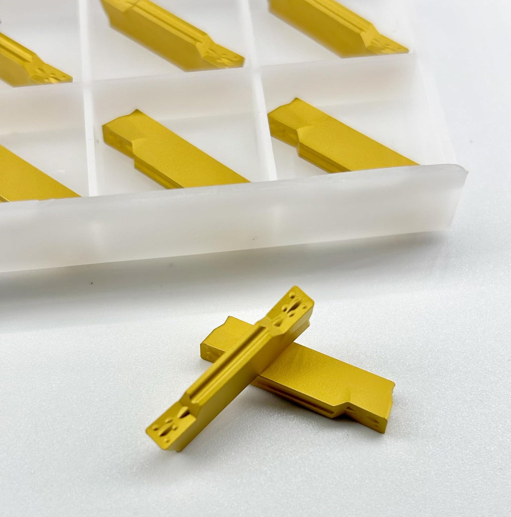 MGMN300-M Carbide Grooving Inserts for MGEHR/MGIVR, CVD Coated, 10pcs