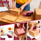 Automatic Tape Dispenser with Multiple Rolls of Tape, Red