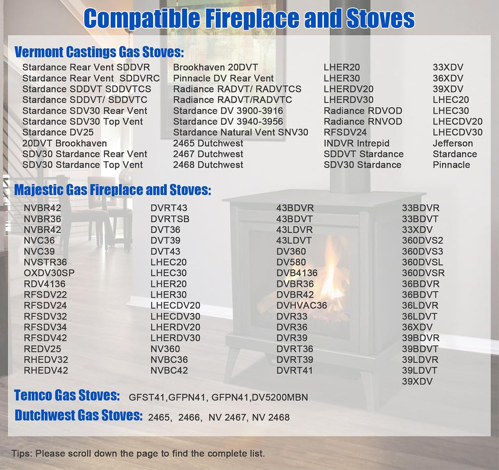 Propane and Natural Gas Pilot Assembly Replaces 10002265 10002264
