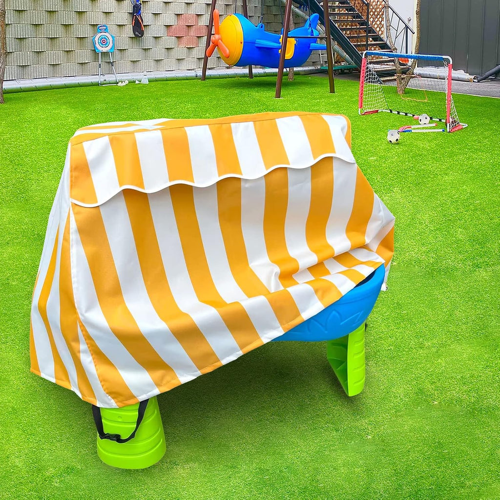 Kids Water Table Cover Fit Rain Showers Splash Pond Water Table Accessories, Waterproof Dust Proof Anti-UV Outdoor
