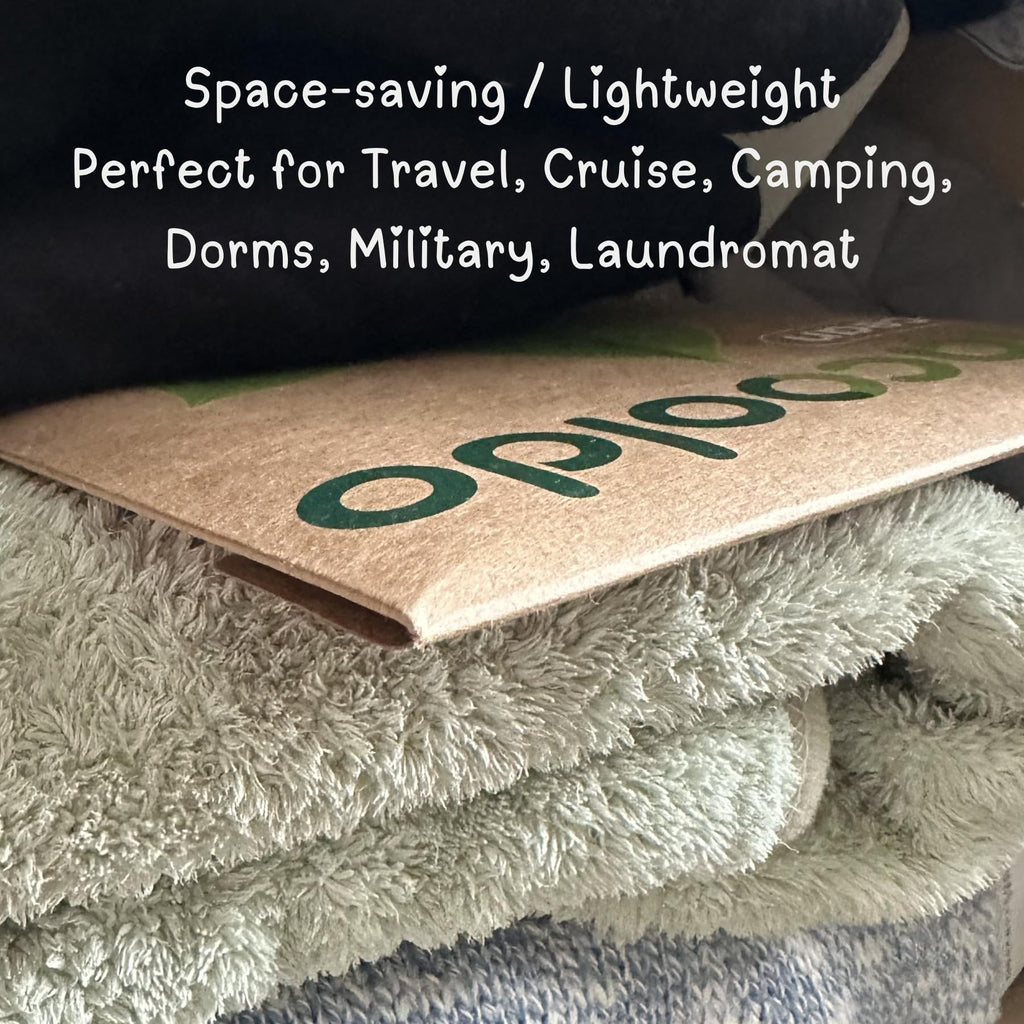 Travel Laundry Detergent Sheets (Ocean, 30 Sheets 60 Loads Travel Pack)