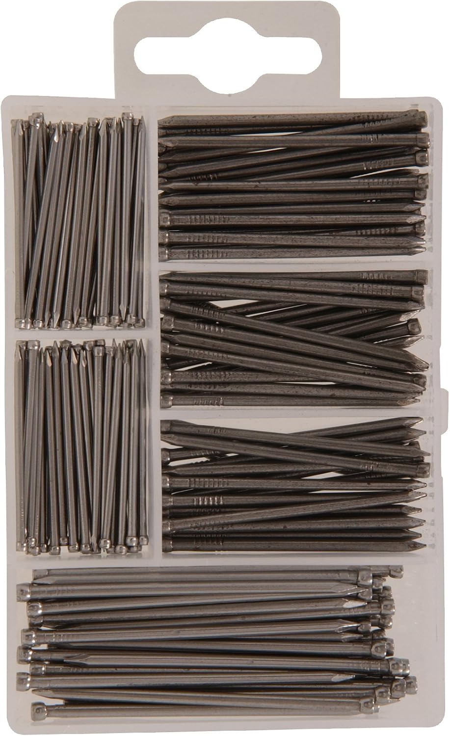 The Hillman Group 591511 Small Finish Nail Kit, 150-Pack,Silver