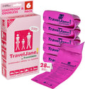 TravelJane Disposable Urinal Bags – Leakproof – (TJ1R-C) | Travel Urinal for Women, Men & Kids – Odorless Portable