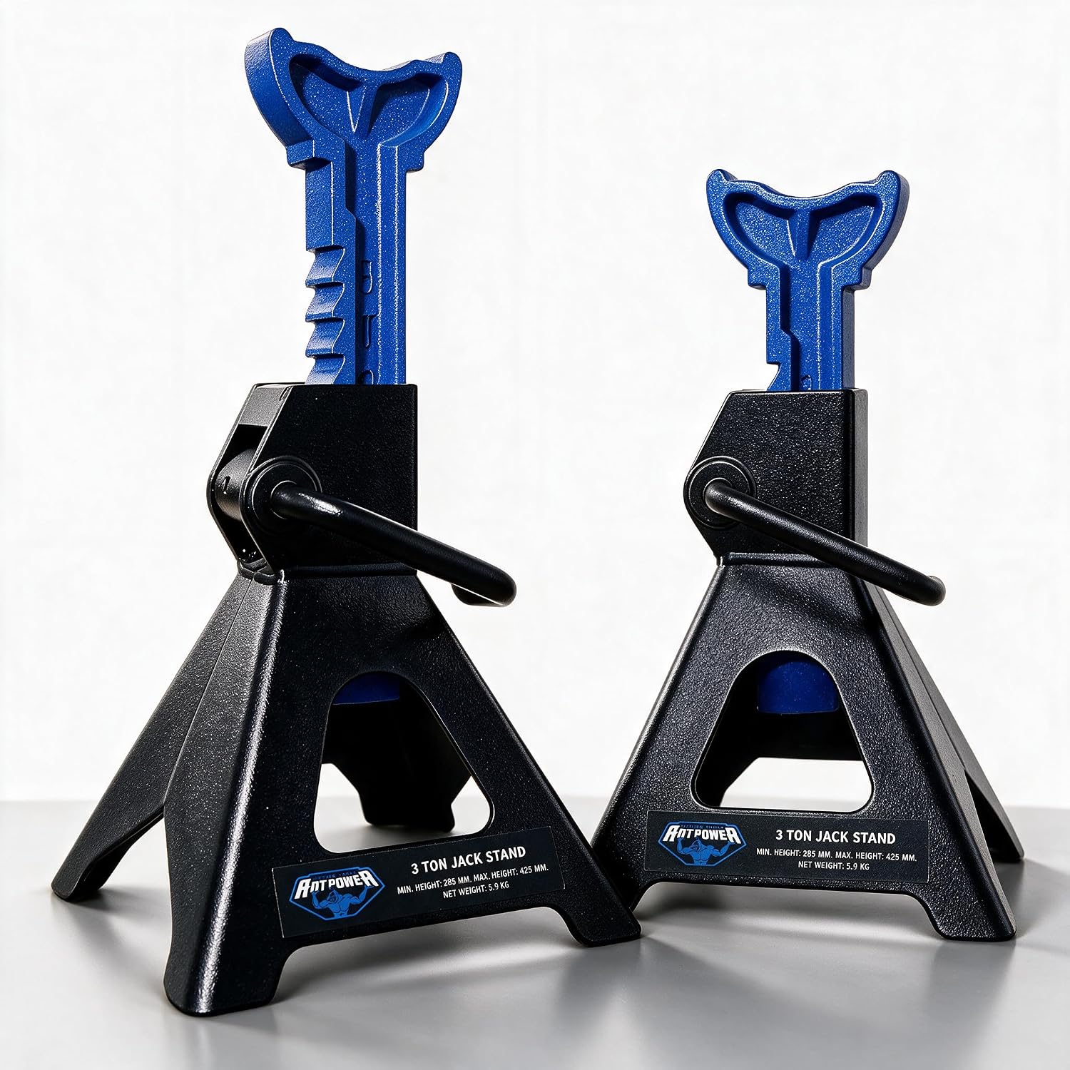 ANTPOWER Jack Stands 3 Ton (6,600 LBs) Heavy Duty Car Jacks Stand,11.2"-16.8" Adjustable Height for Lifting