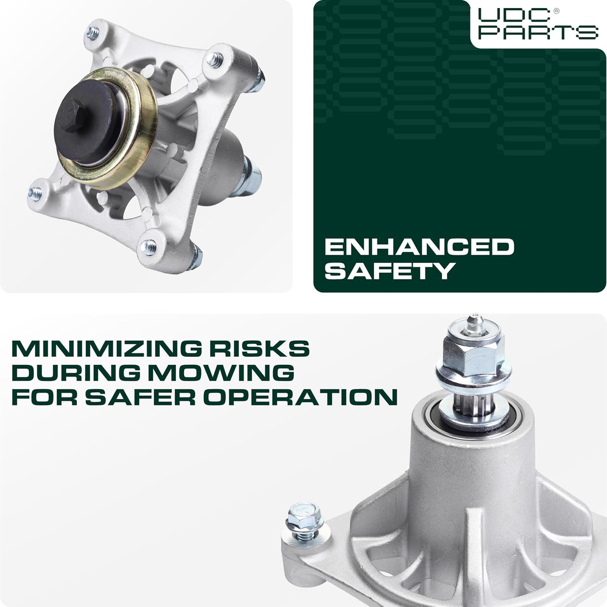 587125201 532174356 Spindle Assembly Husqvarna 48" Replacement | Fits Z246 RZ4623 AYP 532 174356 174358 Jonsered