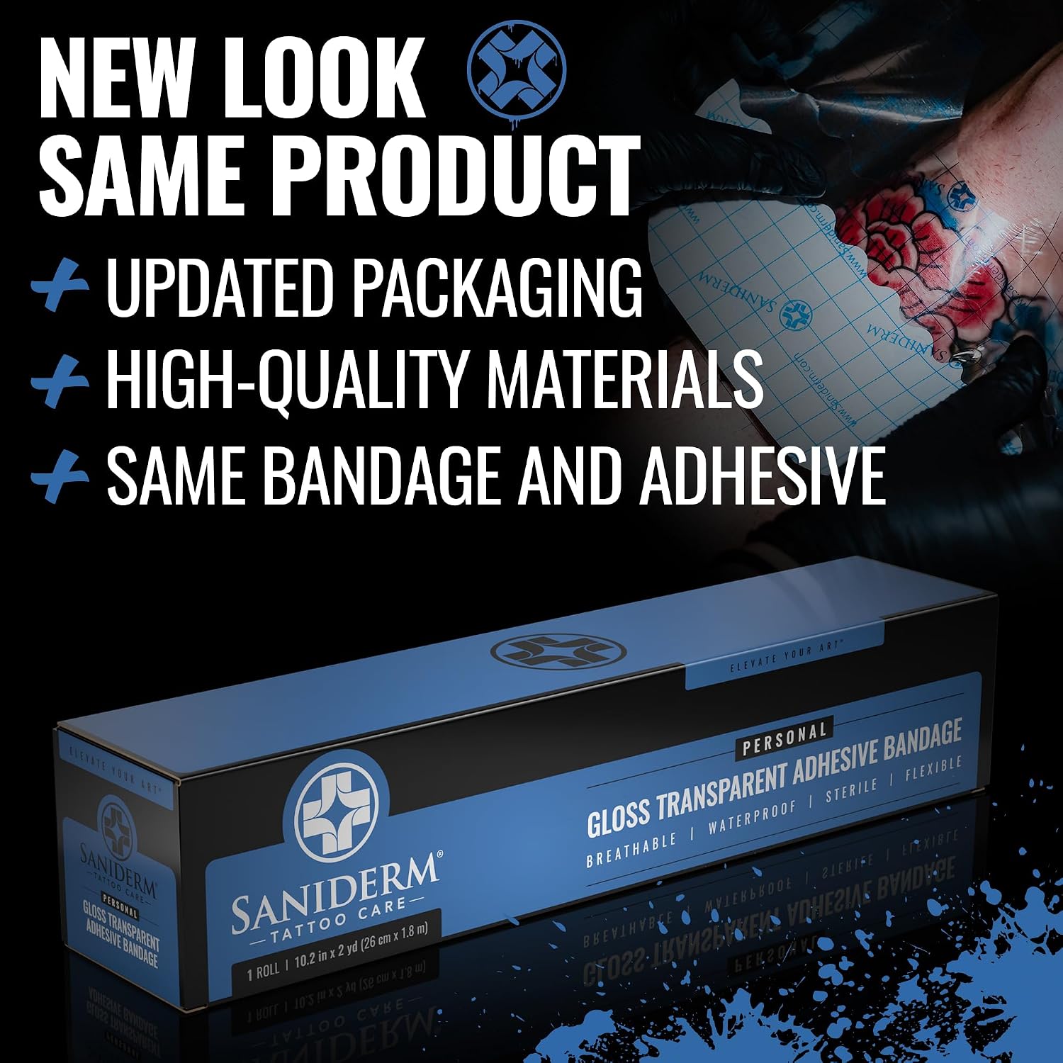 Tattoo Aftercare Bandage Personal Pack - 10.2 in x 2 yd