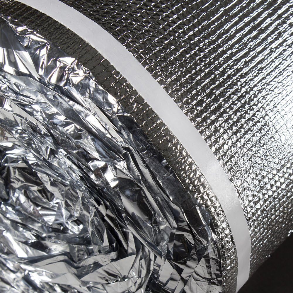 Vapor Barrier Flooring Underlayment - 3in1 Silent Padding - 2mm w/Overlap and Tape Attached - IIC 65 - Bestlaminate
