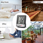 TP49 4 Pack Digital Hygrometer Indoor Thermometer