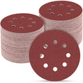 100PCS 5 Inch Sanding Discs 120 Grit Sandpaper for Orbital Sander