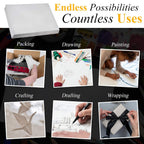 PNP1530MS Newsprint Packing Paper Sheets for Moving (50 lb.), 15" Width x 20" Length, White (Pack of 2400)